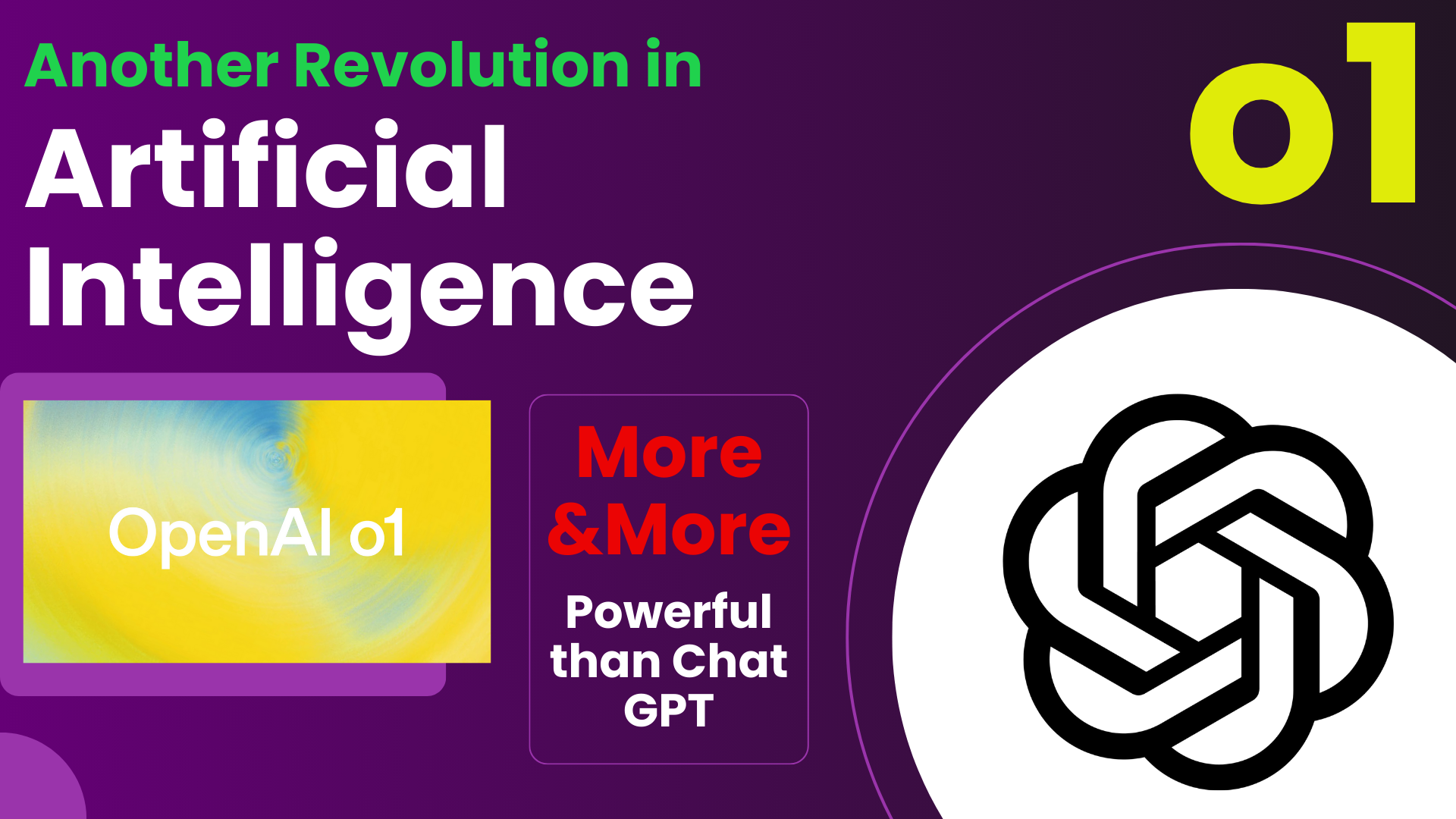 ChatGPT was just the startâ€”meet O1, the next leap in AI reasoning and problem-solving.